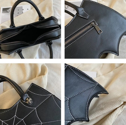 Webbed Bat Crossover Purse