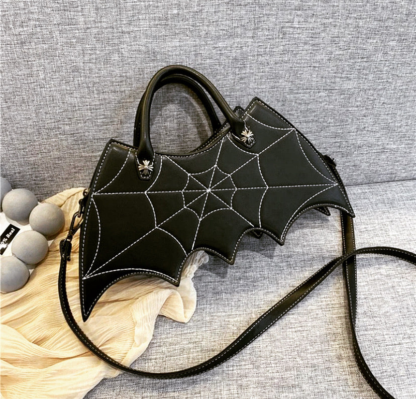 Webbed Bat Crossover Purse