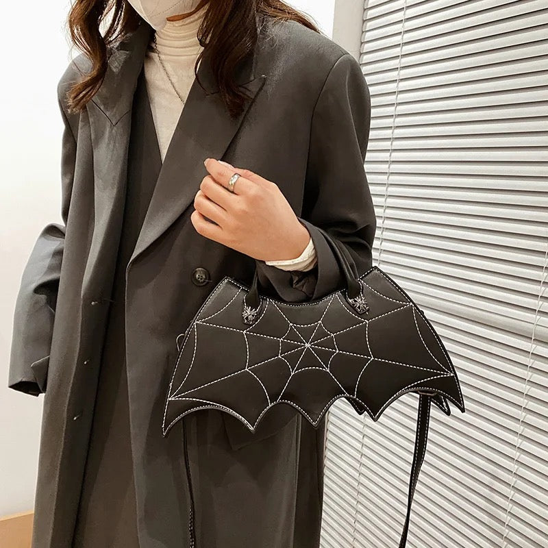 Webbed Bat Crossover Purse